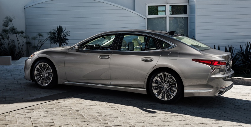 2018 Lexus LS 500 debuts with new 3.5 litre biturbo V6, 10-speed auto, pedestrian avoidance, 24-inch HUD 600880