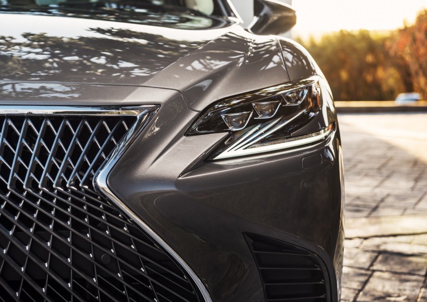 Lexus LS 2018 serba baharu dipertontonkan di Detroit – enjin baharu 3.5L V6, automatik 10-kelajuan 600818