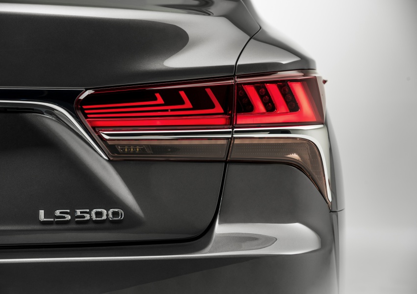 Lexus LS 2018 serba baharu dipertontonkan di Detroit – enjin baharu 3.5L V6, automatik 10-kelajuan 600816