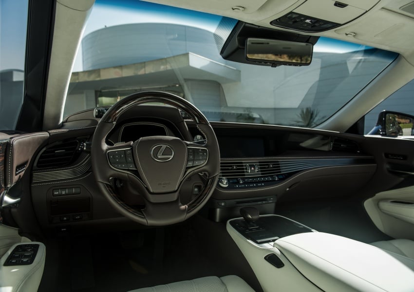 Lexus LS 2018 serba baharu dipertontonkan di Detroit – enjin baharu 3.5L V6, automatik 10-kelajuan 600812