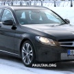 SPIED: Mercedes W205 C-Class facelift spotted testing