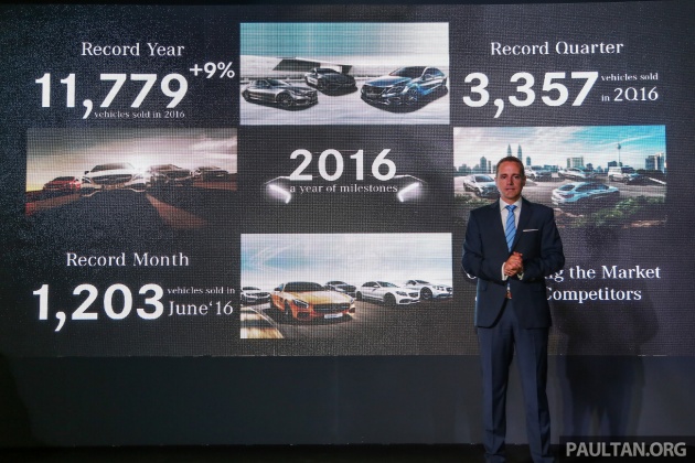Mercedes-Benz Malaysia ungguli jenama premium bagi 2016 – catat angka jualan tertinggi dengan 11,779 unit