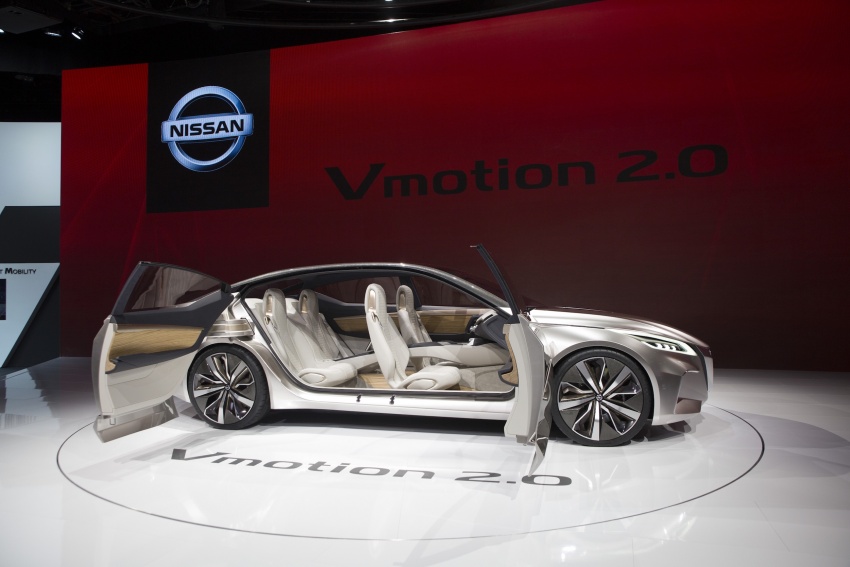 Nissan perkenal model konsep Vmotion 2.0 di Detroit 601085