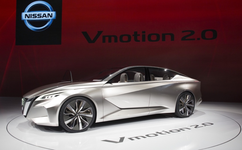 Nissan perkenal model konsep Vmotion 2.0 di Detroit 601082