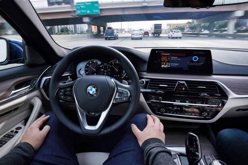 BMW i Inside Future with HoloActive Touch, BMW Connected, self-driving G30 5 Series at CES 2017 598421