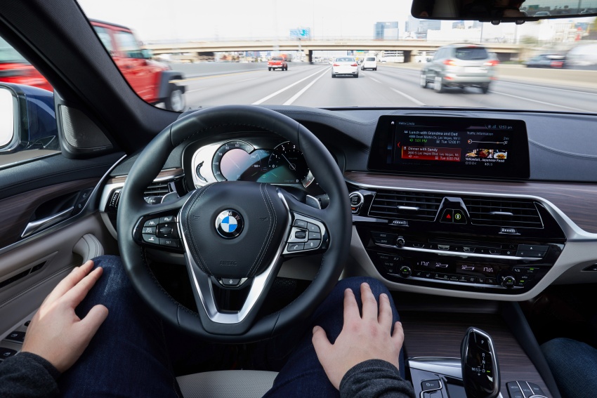 BMW i Inside Future with HoloActive Touch, BMW Connected, self-driving G30 5 Series at CES 2017 598422