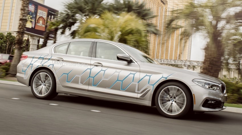 BMW i Inside Future with HoloActive Touch, BMW Connected, self-driving G30 5 Series at CES 2017 598446