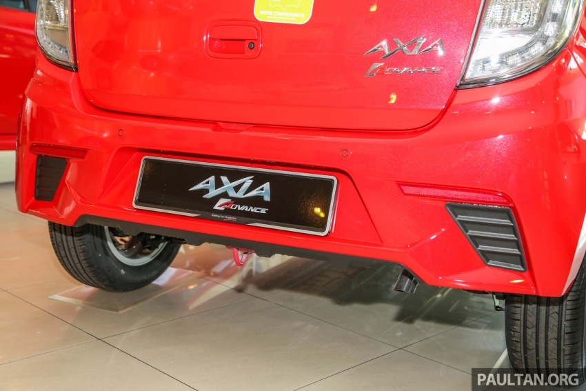 Perodua Axia facelift di pusat pameran – dari RM25k Image #604834