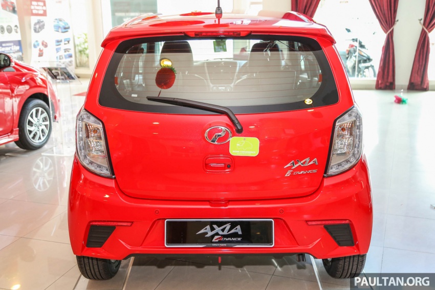 Perodua Axia facelift di pusat pameran – dari RM25k 604805