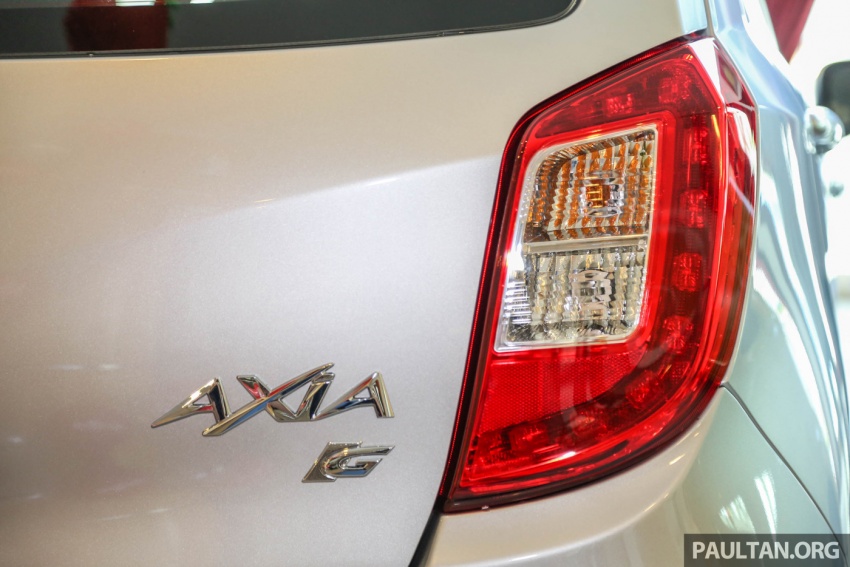 Perodua Axia facelift di pusat pameran – dari RM25k Image #604886