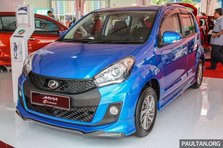 Perodua Myvi Advance, SE terima kit GearUp standard 606791