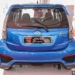 Perodua Myvi 1.5 SE, Advance get standard GearUp kit