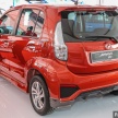 Perodua Myvi Advance, SE terima kit GearUp standard