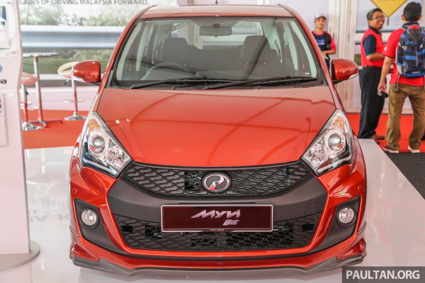 Perodua Myvi 1.5 SE, Advance get standard GearUp kit 606841