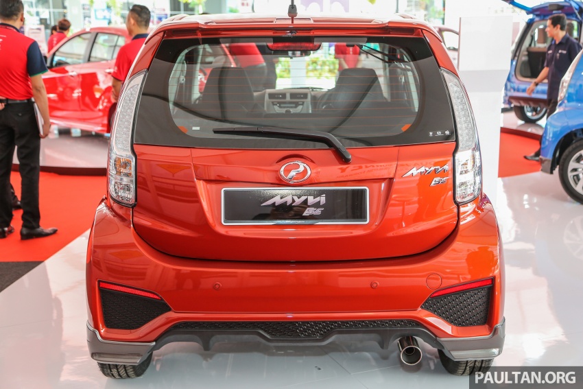 Perodua Myvi Advance, SE terima kit GearUp standard 606807