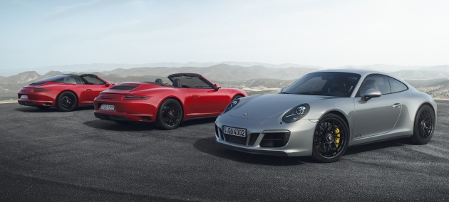 2017 Porsche 911 GTS models make official debut