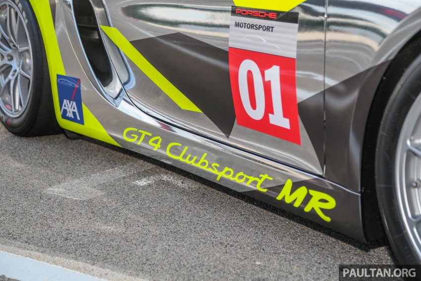 Porsche Cayman GT4 Clubsport dipertonton di Sepang 602248