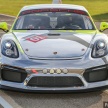 New Porsche 718 Cayman GT4 Clubsport – Trackday and Competition variants, natural composite materials
