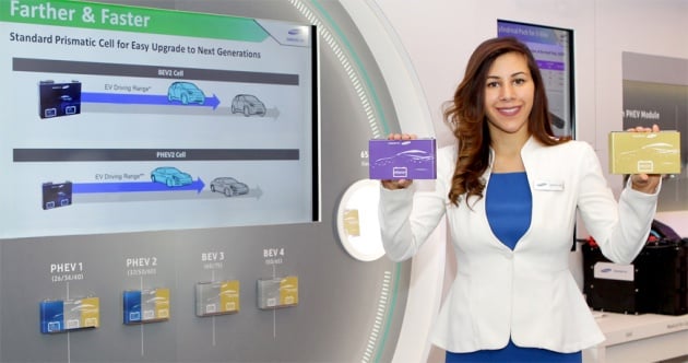 Samsung SDI reveals next-generation battery cells in Detroit – up to 600 km range; mass production in 2021