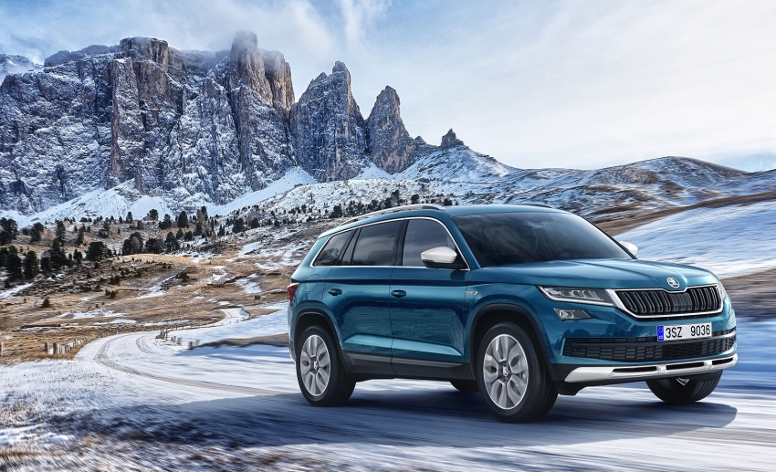 Skoda Kodiaq Scout – 7-seat SUV gets a rugged outfit 608944