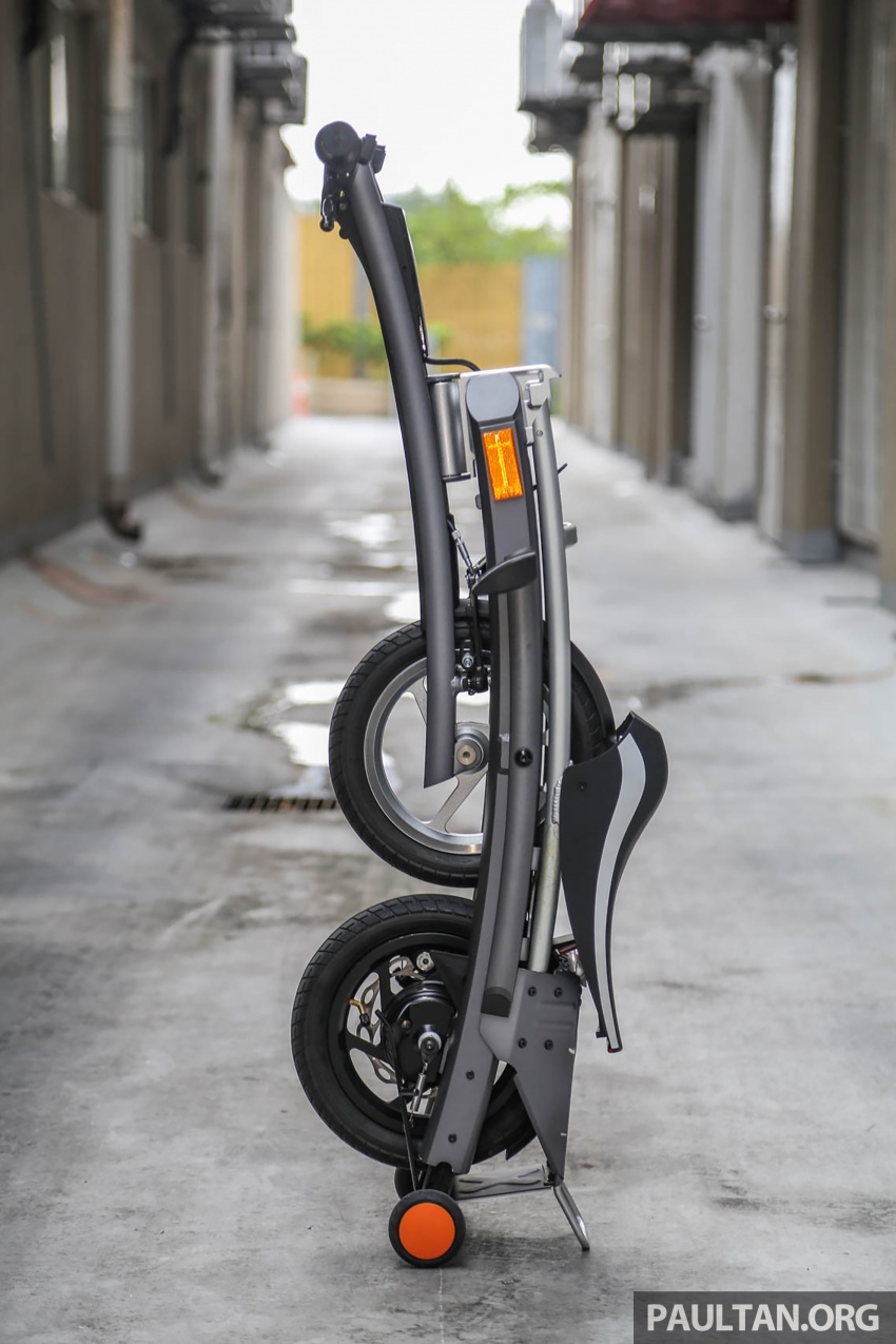 Stigo folding e-scooter in Malaysia – last mile commuter connection solution, from RM5,990 603426
