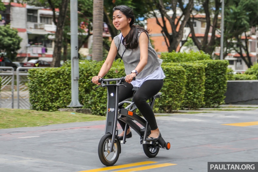Stigo folding e-scooter in Malaysia – last mile commuter connection solution, from RM5,990 603421