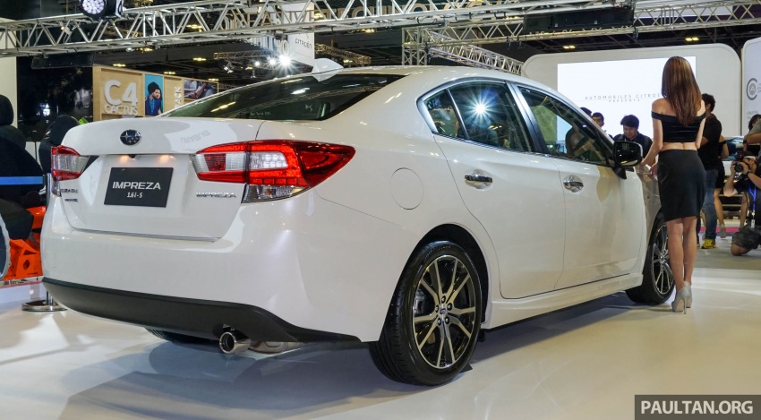 2017 Subaru Impreza launched in Singapore – sedan and hatchback; NA 1.6L and 2.0L CVT with AWD 602967