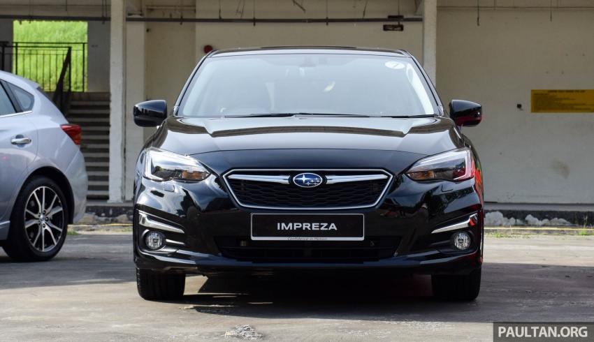 2017 Subaru Impreza launched in Singapore – sedan and hatchback; NA 1.6L and 2.0L CVT with AWD 602911