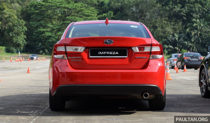 2017 Subaru Impreza launched in Singapore – sedan and hatchback; NA 1.6L and 2.0L CVT with AWD 602913