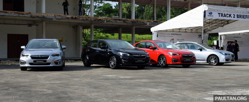 2017 Subaru Impreza launched in Singapore – sedan and hatchback; NA 1.6L and 2.0L CVT with AWD 602915