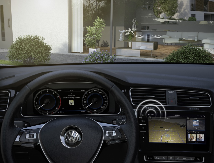 Volkswagen Digital Cockpit (3D) revealed at CES 2017 600642