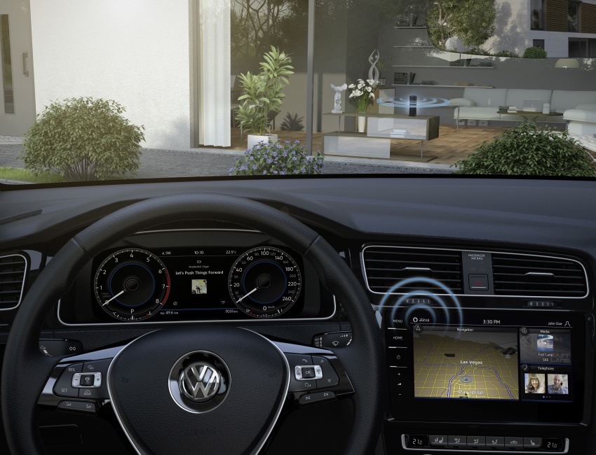 Volkswagen Digital Cockpit (3D) revealed at CES 2017 600643