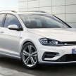Volkswagen Golf facelift with R-Line package detailed
