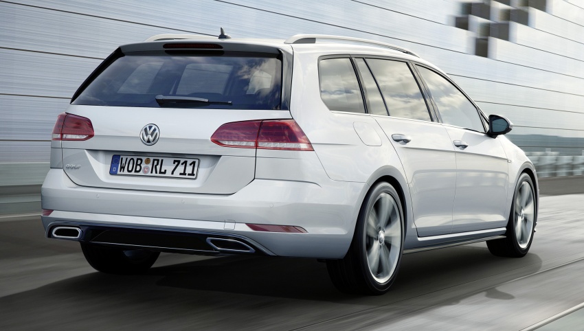 Volkswagen Golf facelift with R-Line package detailed 599377