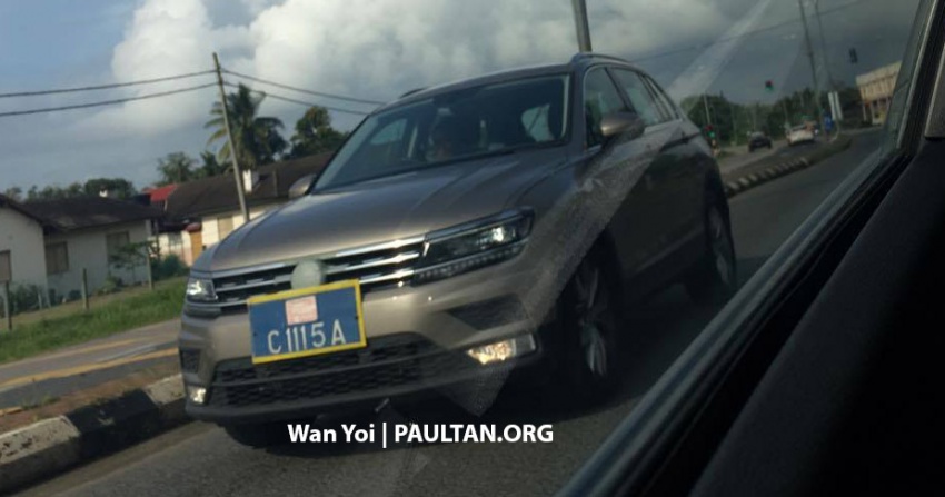 SPIED: New Volkswagen Tiguan spotted in Malaysia 606385
