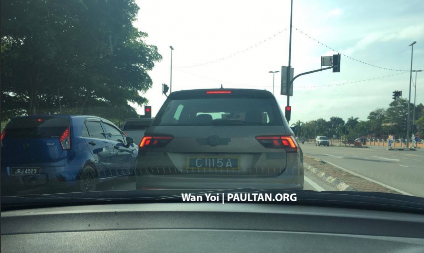 SPIED: New Volkswagen Tiguan spotted in Malaysia 606386