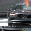 Volvo S90, V90 get five-star Euro NCAP safety rating