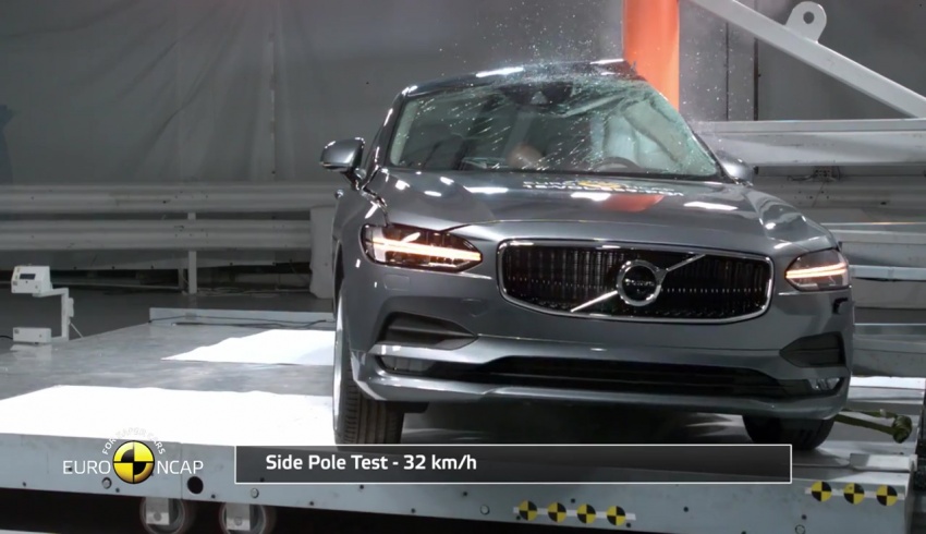 Volvo S90, V90 get five-star Euro NCAP safety rating 608642