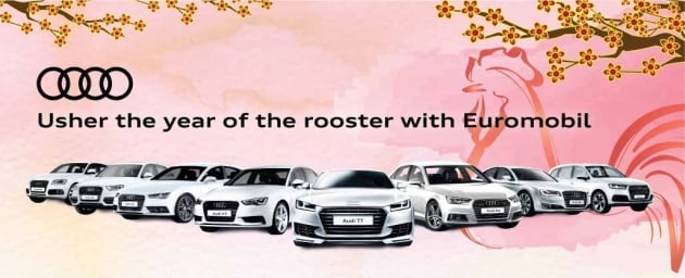 AD: Save up to RM105,000 on an Audi with Euromobil
