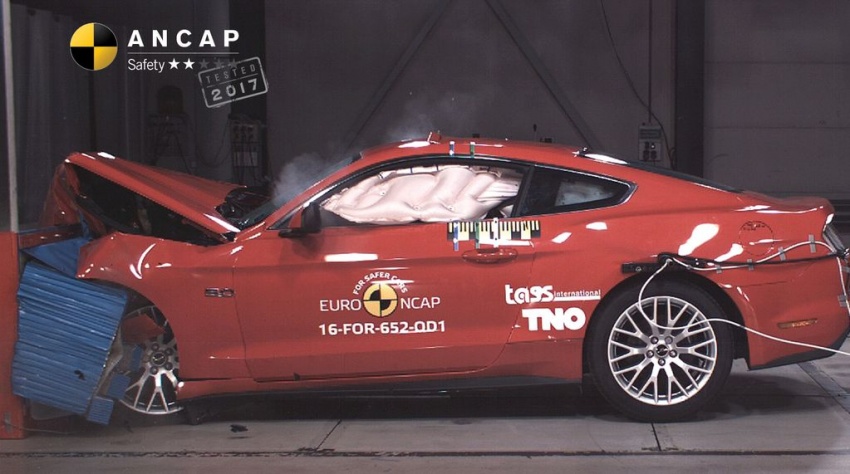 Ford Mustang gets a two-star Euro NCAP safety rating 608582