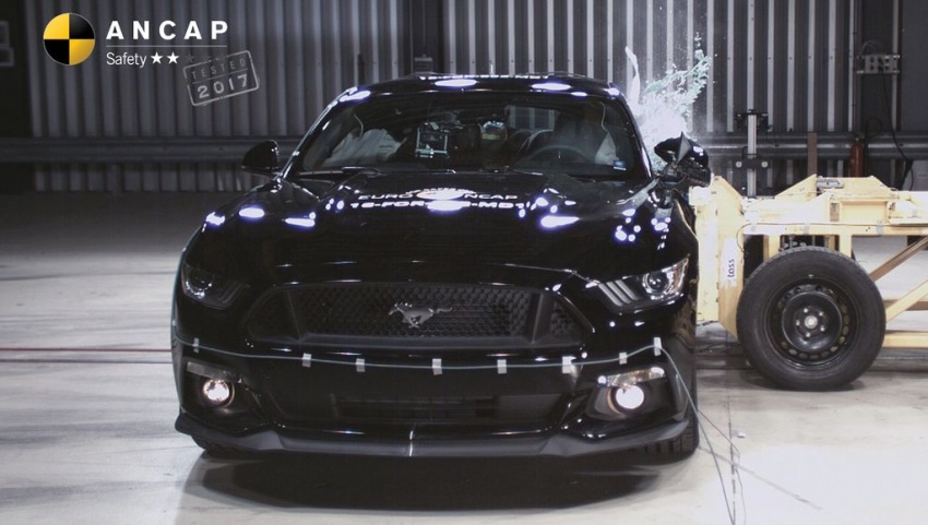 Ford Mustang gets a two-star Euro NCAP safety rating 608579