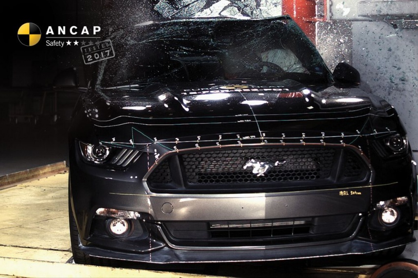 Ford Mustang gets a two-star Euro NCAP safety rating 608578