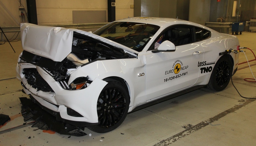 Ford Mustang gets a two-star Euro NCAP safety rating 608577