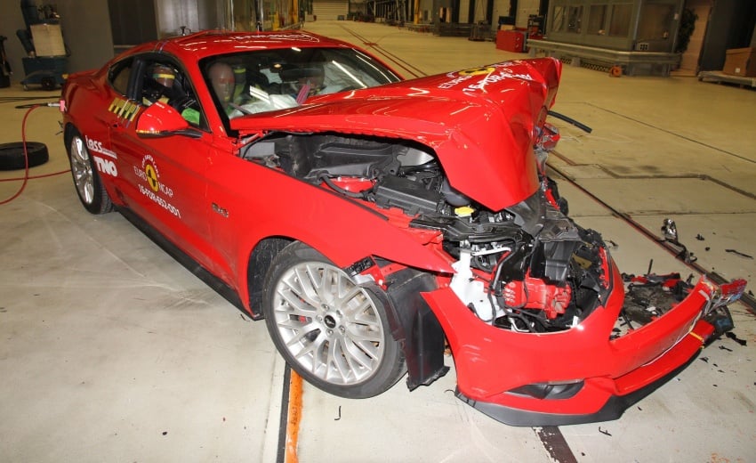 Ford Mustang gets a two-star Euro NCAP safety rating 608576