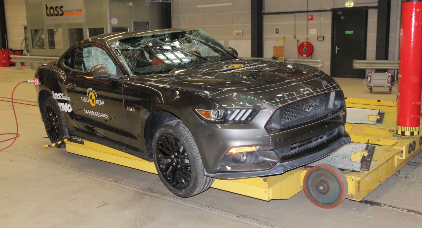 Ford Mustang gets a two-star Euro NCAP safety rating 608575