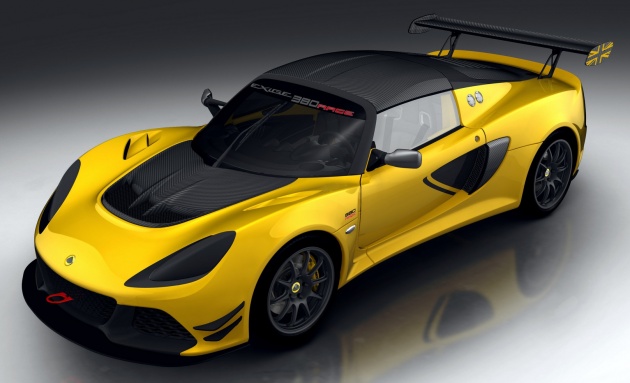 Lotus Exige Race 380 drops more weight for the track