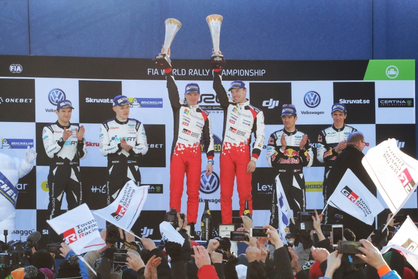 Toyota’s Latvala wins Rally Sweden, takes WRC lead 614454
