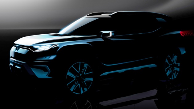 SsangYong XAVL concept SUV teased, Geneva debut