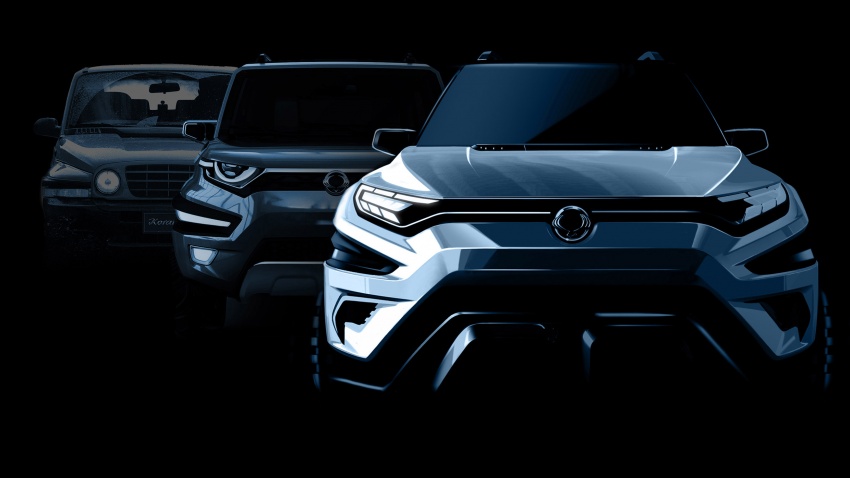 SsangYong XAVL concept SUV teased, Geneva debut 618266