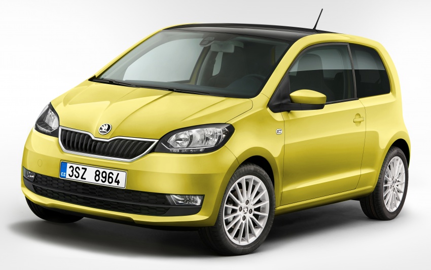 Skoda Citigo facelift unveiled ahead of Geneva debut 613459